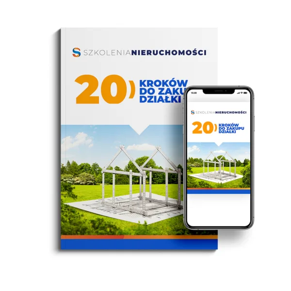 Ebook - 20 kroków do zakupu działki | Szkolenia Nieruchomości
