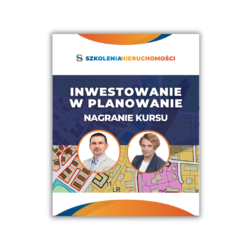 Nagranie kursu - Inwestowanie w planowanie | Szkolenia Nieruchomości