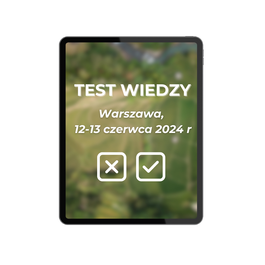 Test wiedzy: Co o gruntach każdy pośrednik wiedzieć powinien? – Warszawa, 12-13 czerwca 2024 r.